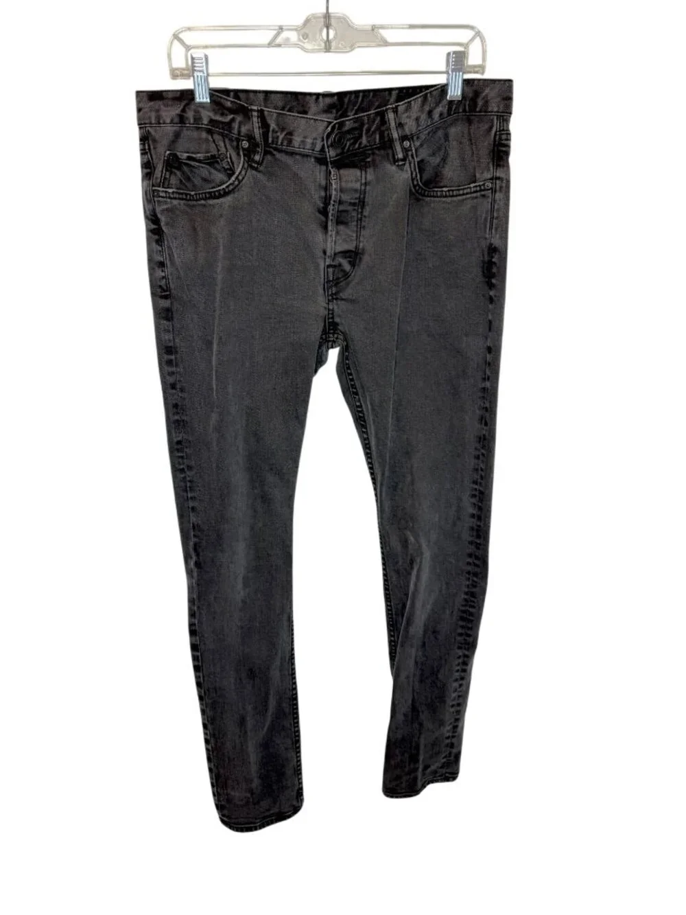 Allsaints Black Naniwa Cigarette Jeans - Size 32